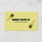 Malen von Visitenkarten Visitenkarte (Vorderseite)