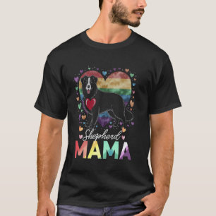 Malende Farben Retriever Mama T-Shirt