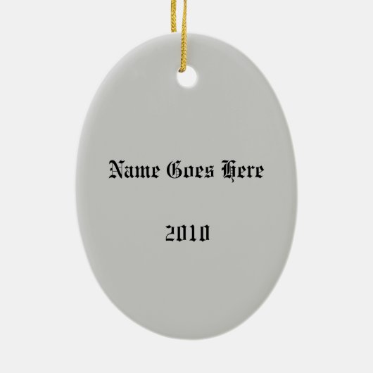 Malender Ritter zu Pferd Keramikornament (Hinten)