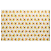 Malendes gelbes Sonnenblume-Gewohnheits-Gewebe Stoff (Yard (91,4 cm))