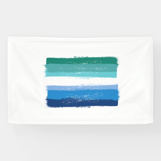 MALENSTUHL - Azurblau Banner (Horizontal)