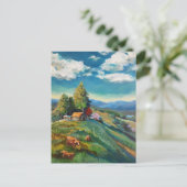 Maleny, Queensland Postkarte (Stehend Vorderseite)