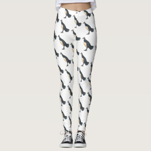 Maleo-Vogel-Cartoon Leggings