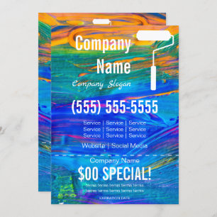 Maler-12x18-Flyer Einladung