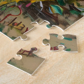 Maler auf der Wiese Puzzle (Seite)