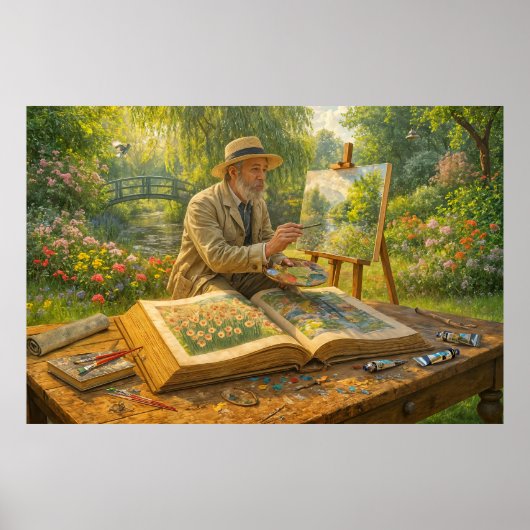 Maler aus dem Kunstbuch Poster (Vorne)