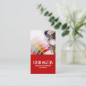 Maler-Baukarte Visitenkarte (Stehend Vorderseite)