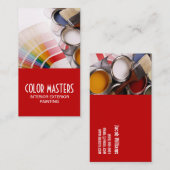 Maler-Baukarte Visitenkarte (Vorne/Hinten)