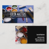 Maler-Baukarte Visitenkarte (Vorne/Hinten)