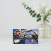 Maler-Baukarte Visitenkarte (Stehend Vorderseite)