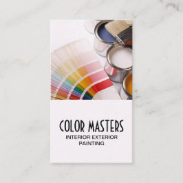 Maler-Baukarte Visitenkarte