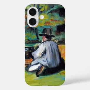 Maler bei der Arbeit von Paul Cezanne, Vintage Kun iPhone 16 Hülle