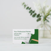 Maler-berufliche Dienstleistungen Visitenkarte (Stehend Vorderseite)