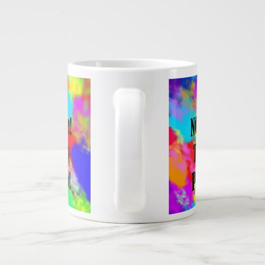 Maler-Cup Jumbo-Tasse (Rückseite)