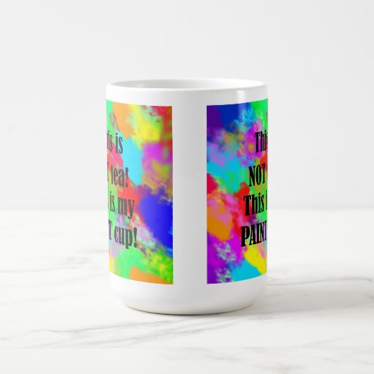 Maler-Cup Verwandlungstasse (Zentrum)