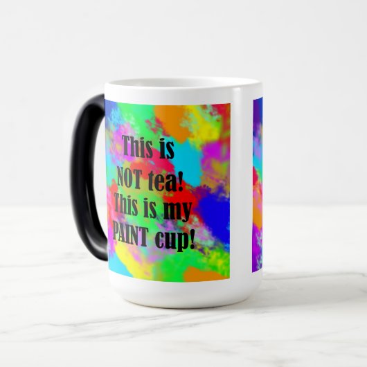 Maler-Cup Verwandlungstasse (Vorderseite Links)