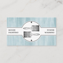 Maler Dekorator Beruflich Wandreiniger Visitenkarte