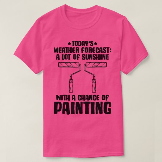 Maler Dekorator Hausmaler8 T-Shirt (Design vorne)