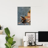 Maler, der Katzen mag, Utagawa Kuniyoshi Poster (Heimbüro)