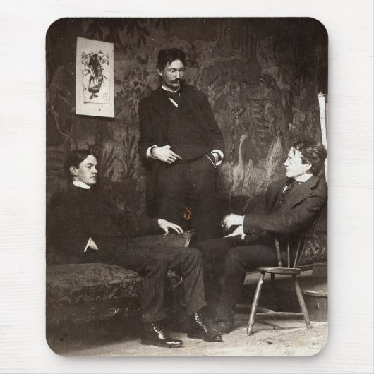 Maler Everett Shinn Robert Henri John Sloan Mousepad (Vorne)