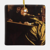 Maler-Flitterwochen von Lord Frederic Leighton Keramikornament (Vorderseite)