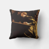 Maler-Flitterwochen von Lord Frederic Leighton Kissen (Rückseite)