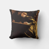 Maler-Flitterwochen von Lord Frederic Leighton Kissen (Vorderseite)