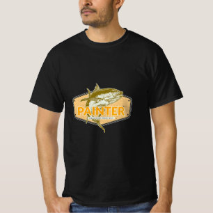 MALER FRISCHE FARBE FRISCHER KÖDER ANGELN T-Shirt