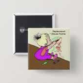 Maler für Ersatzhäuser Button (Vorne & Hinten)