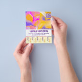 Maler für Handwerksarbeiten Bunt Flyer (Gruppe)