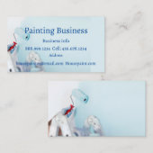 Maler für Haustiere - benutzerdefinierte Visitenka Visitenkarte (Vorne/Hinten)