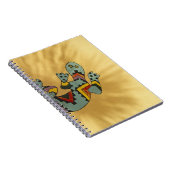 Maler Gecko-Eidechse an der Wand, Tucson, Arizona, Notizblock (Rechte Seite)