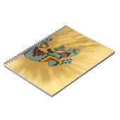 Maler Gecko-Eidechse an der Wand, Tucson, Arizona, Notizblock (Linke Seite)