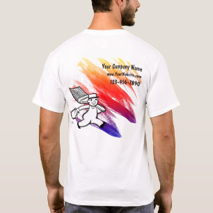 Maler-Geschäfts-T - Shirts