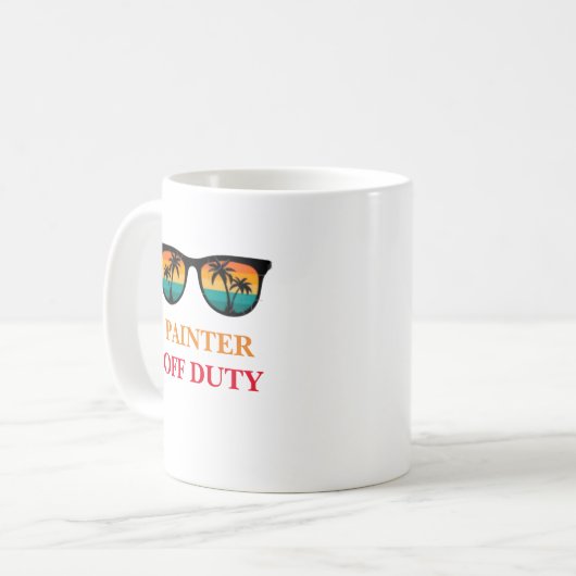 Maler Kaffeetasse (Vorderseite Links)