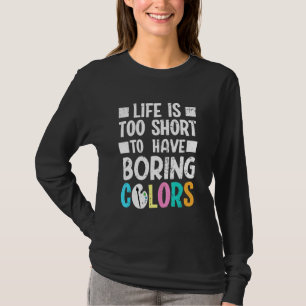 Maler Künstler Handwerker Mixing Painting Brus T-Shirt