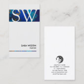 Maler-Malen-Fachkenntnisse-Visitenkarte Visitenkarte (Vorne/Hinten)