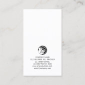 Maler-Malen-Fachkenntnisse-Visitenkarte Visitenkarte (Rückseite)