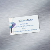 Maler-Malerei für Geschäftswagen Magnetische Visitenkarte (Beispiel)