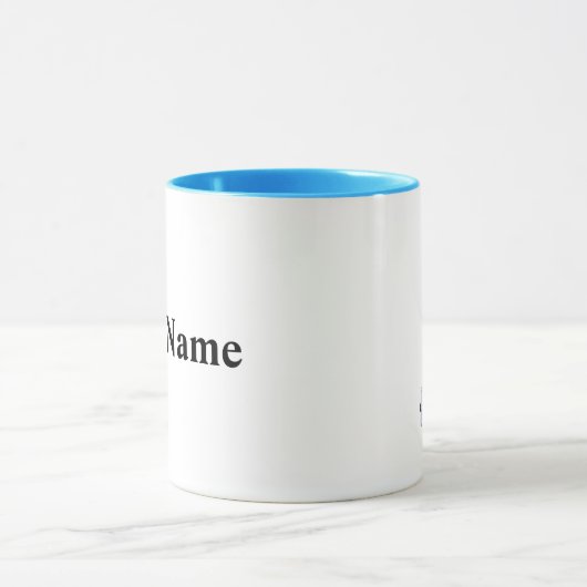 Maler mit Beispielfarbkarten-Tasse Tasse (Zentrum)