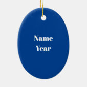 Maler mit Pinselstrich Keramik Ornament (Hinten)