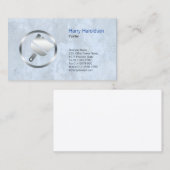 Maler Paint Brush Bold Icon Business Card Visitenkarte (Vorne/Hinten)