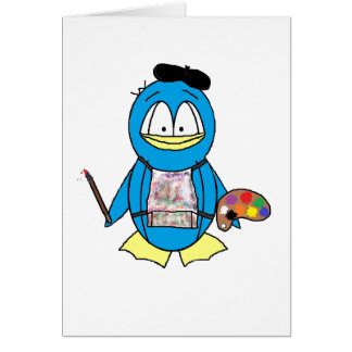 Maler-Pinguin