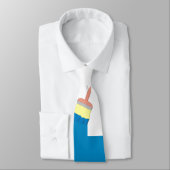 Maler Pinsel painter brush Krawatte (Gebunden)