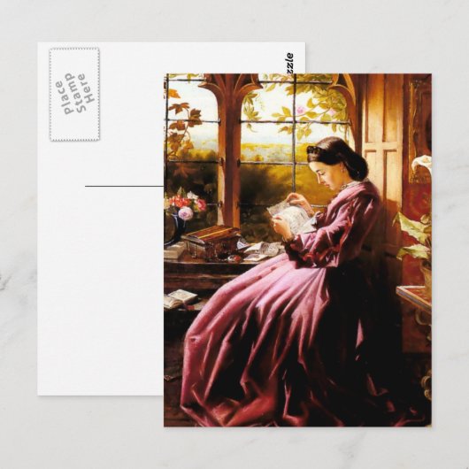 Maler Postkarte (Vorne/Hinten)