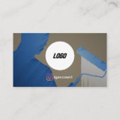 Maler QR Visitenkarte (Rückseite)