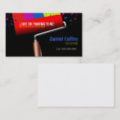 Maler-Roller-Maler-Visitenkarte Visitenkarte (Vorne/Hinten)