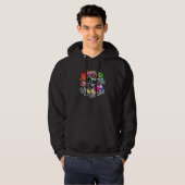 Maler-Schädel: Der Maler Hoodie (Vorne ganz)