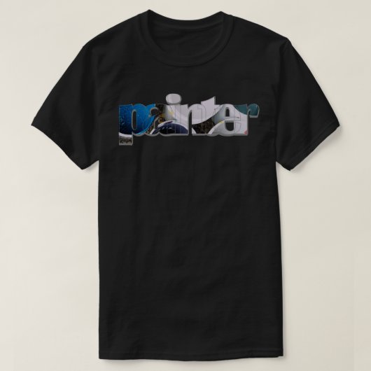 Maler T-Shirt (Design vorne)