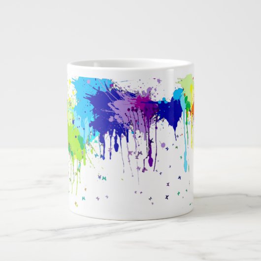 Maler-Tasse Jumbo-Tasse (Vorderseite)